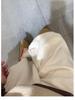 Women's Thick Loose White Winter Sweatpants - Plus Size, Slimming, Drapey Soft Rice Pants for Chubby Girls
