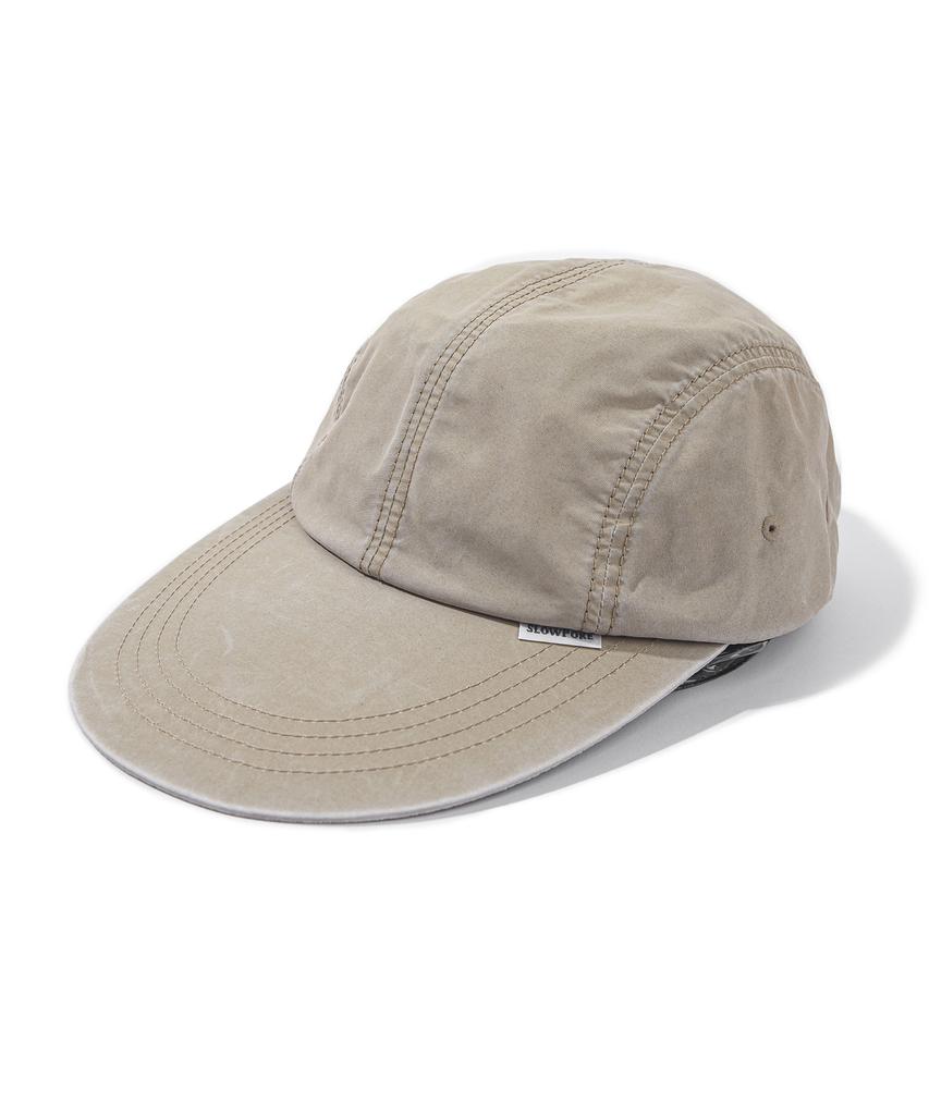 SLOWPOKE Pigment Longbill 4-Panel Cap Beige