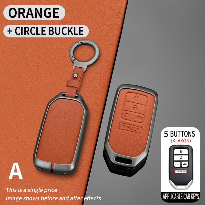 Etui na kluczyk Honda do Civic dziesiątej generacji, Accord, Crown, XR-V, CR-V, Vezel, Haoying, Lingpai - Ochronna obudowa i stylowa klamra.