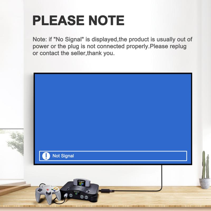 Compatible For Nintendo Snes Ngc N64 To Hdmi-compatible Converter Adapter Hd 1080 Video Audio Full