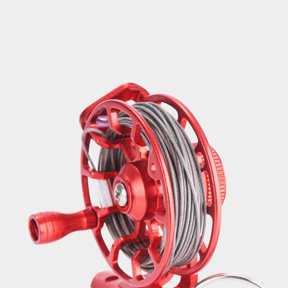 Fishing Lock Buckle With Reel Stainless Steel Lanyard Live Fish Lock Belt Fishing Tackle Stringer Fishing Floats Reel