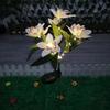 Orchid Design Solar Orchid Ground Light LED Light Holiday Garden Lamp  Wedding Party