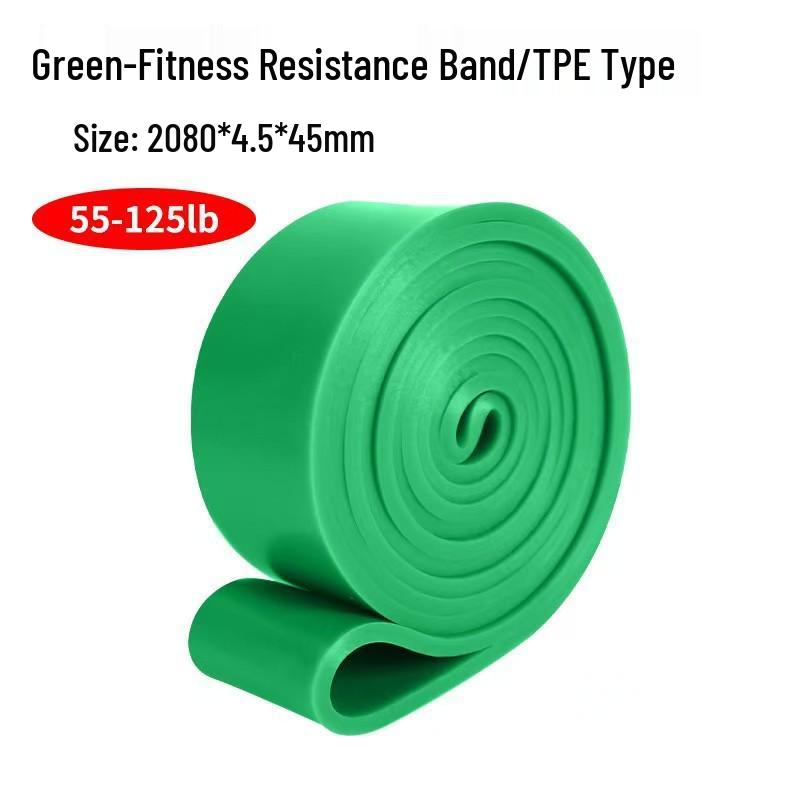 Eco-friendly TPE High-Elasticity Durable Resistance Band for Fitness, Strength Training, and Rehabilitation.