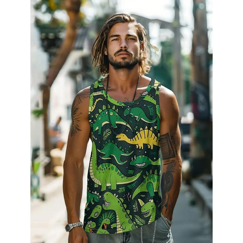 Summer new fresh style men s undershirt daily fitness sports street fashion breathable comfortable summer short sleeve S