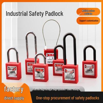 Bedi 38mm Industrial Safety Padlock: Engineering Plastic Insulated Electrical Lockout/Tagout (LOTO)