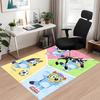 Bluey Printed Carpetrugfor Office Chair Living Room Bedroom Kitchen Room Decor Gifts