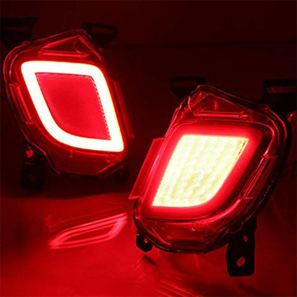 2pcs LED Rear Bumper Lamps For Toyota Highlander 2015 2016 2017 2018 2019