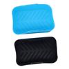 2pcs Fryer Silicone Pot Non Stick Reusable Liner Basket Replacement for Ninja DZ201 Foodi 8QT Blue and Black