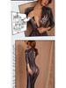 Spider Bodysuit Erotic Lingerie with Open Crotch for Role Play