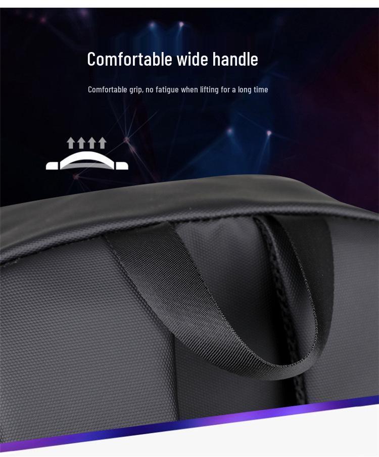 Herrryggsäck med stor kapacitet, lättviktig, vattenavvisande, för affärsresor