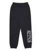 ASTRAL PROJECTION Lettering Logo Comfortable Training Sweat Jogger Pants_Charcoal