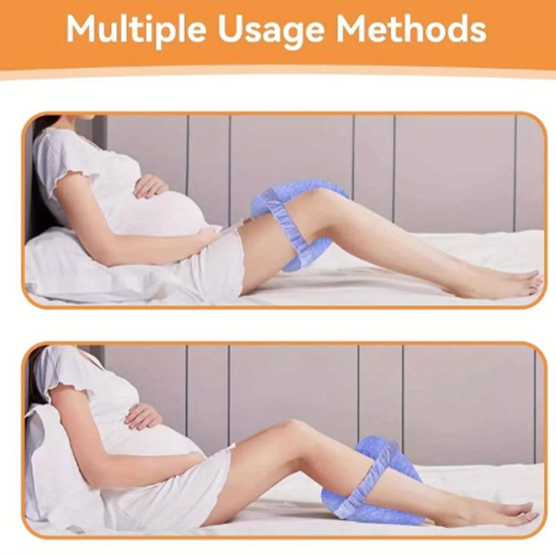 Memory Foam Leg Knee Foam Support Pillow Side Sleeper Sciatica Orthopedic Sciatica Back Hip Relief Pillow For Bed Sofa