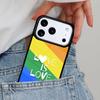Gay Lesbian LGBT Rainbow Pride Phone Case for iPhone 16e 15 14 13 12 17 Pro Max Plus Air 17pro Cover Coque