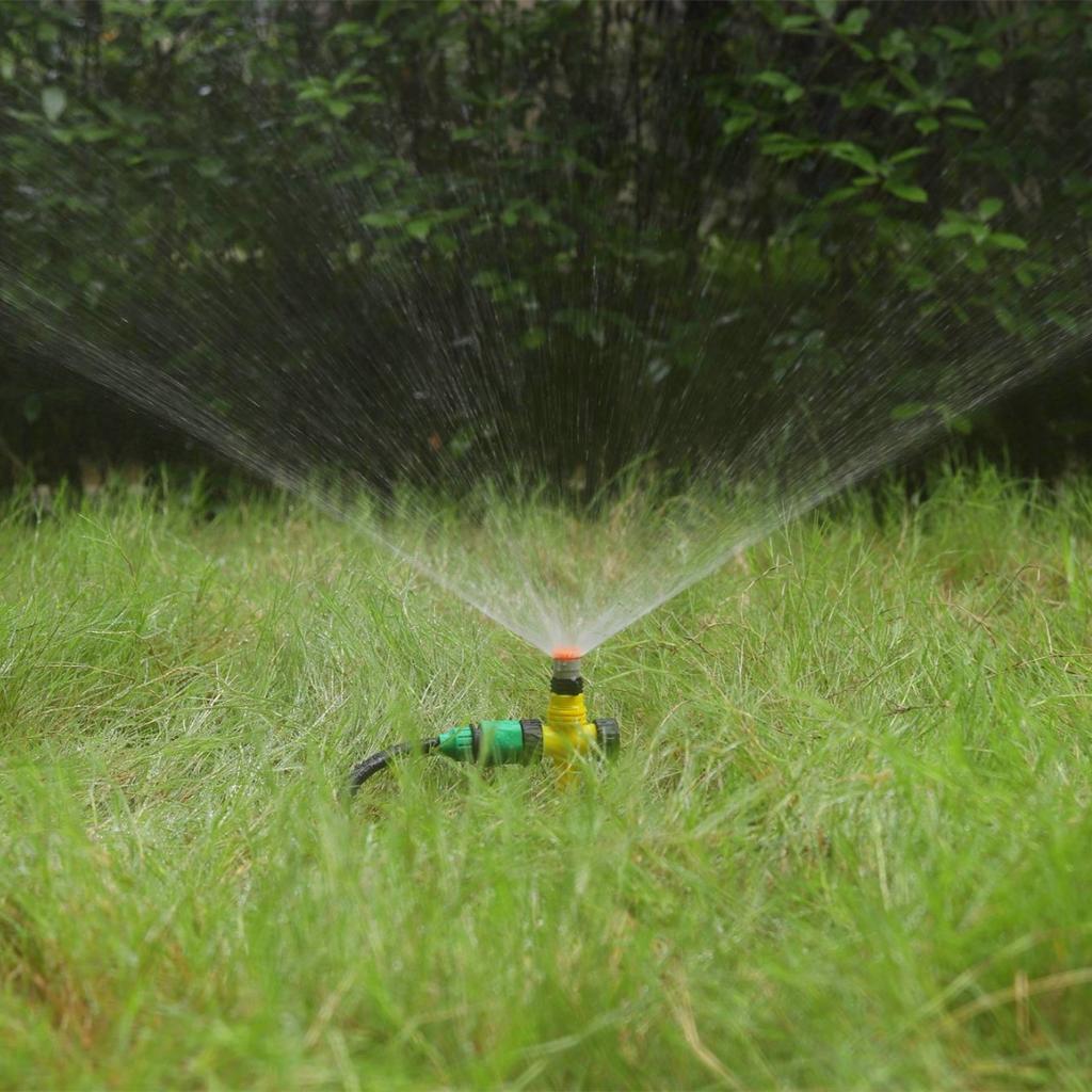 0~360° Drehbarer Sprenger 1/2" Außengewinde Düse Verstellbar Im Boden Stechend Sprinkler Garten Rasenbewässerung 5/10 Stück