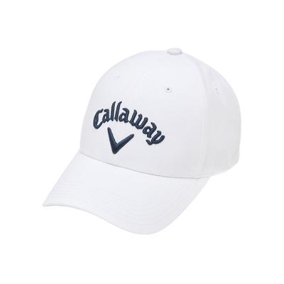 Classic Cap BASIC CAP WM JM Hat Golf X Navy FR Women's / 25SS_1031_White