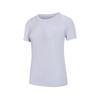 Solid Color Crew Neck Pullover Short Sleeve T-Shirt Women Tops SA1260ST51L-PP098