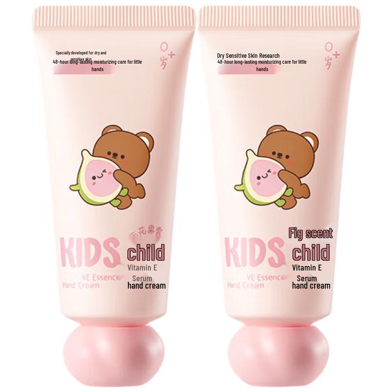 

RUNBEN Kids Vitamin E Hand Cream, Fig Scent, 2x40g