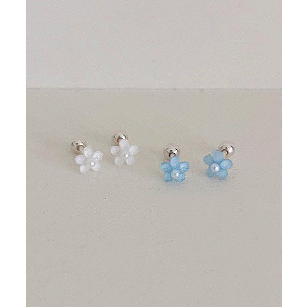 

[4Xtyle] (Silver925) Brisk Piercing skyblue