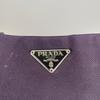PRADA Triangular logo Handbag purple Women used