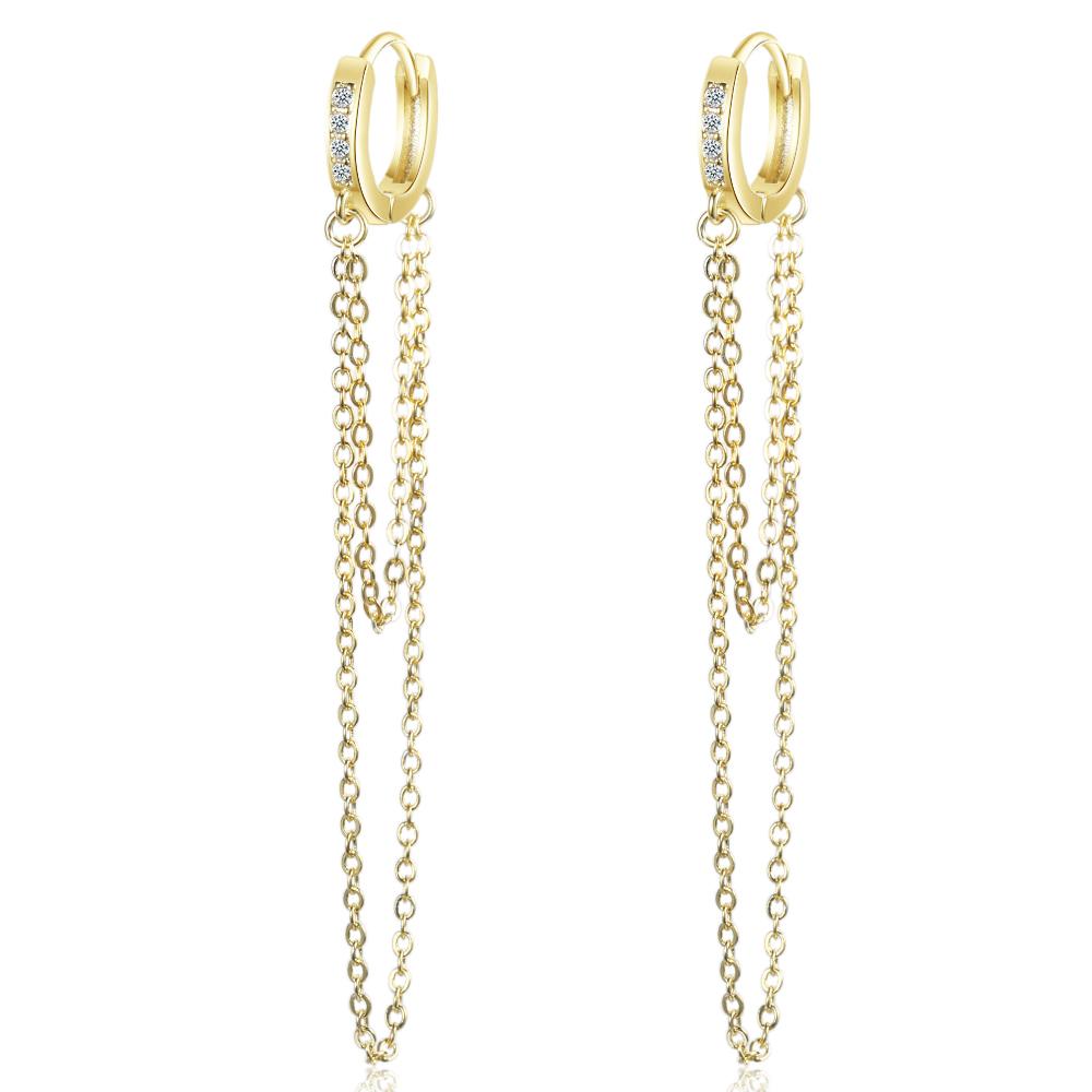 

ANENJERY женские модные украшения сердце круг обручи серьги женские минималистичные хип-хоп пряжки для ушей