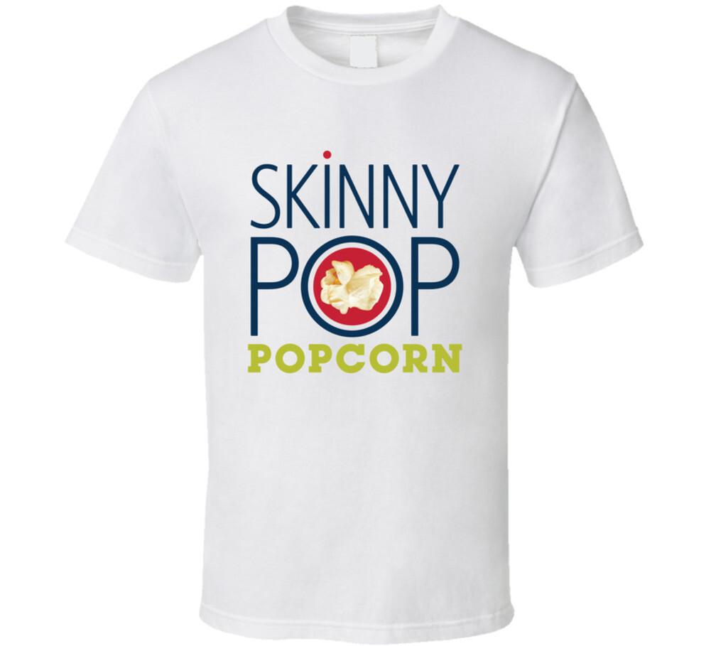 

Skinny Pop Favorite Popcorn Snack Food Lovers T Shirt Mens Womens Tees Top 4XL
