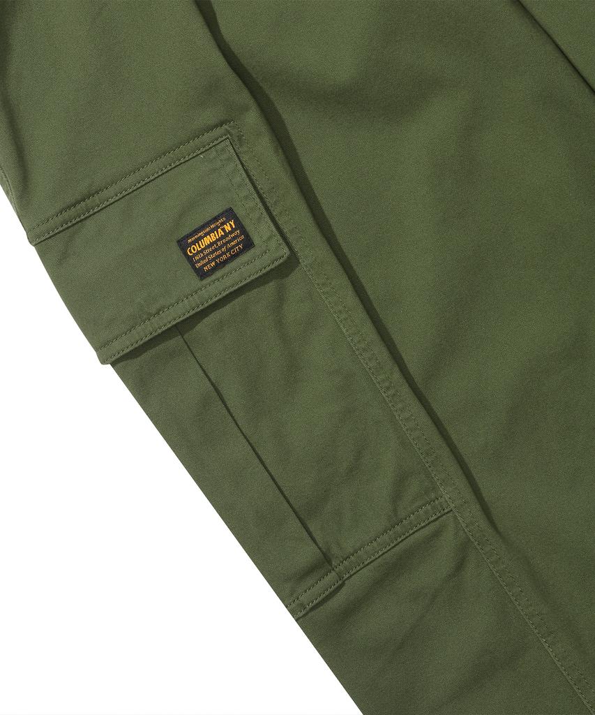 COLUMBIA UNIVERSITY M-Label Wide-Fit Cargo Pants Hunter Khaki