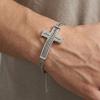 Cross Bend Bracelet, Japanese and Korean Premium Keel Chain Belt Extension Chain Men's Bracelet 2026