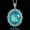 Women's Light Luxury Design Inlaid Zircon Versatile Geometric Pendant Necklace Elegant And Fashionable Niche Design Necklace