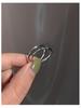 Korean Style S925 Sterling Silver Minimalist Twisted Wave Band Ring for Women - Simple, Elegant, Stacking Ring, New Trend