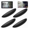 4PCS Waterproof Rear View Camera Protectors With UV Resistance And Easy Installation For Cars And SUVs Easy Setup