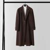 Men's Plus Size Woolen Windbreaker - Autumn/Winter British Style Korean Casual Jacket