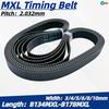 Applicable To MXL Timing Belt 3mm 4mm 5mm 6mm 8mm 10mm Width B134MXL B140MXL B145MXL B150MXL B155MXL B160MXL B165MXL B170MXL