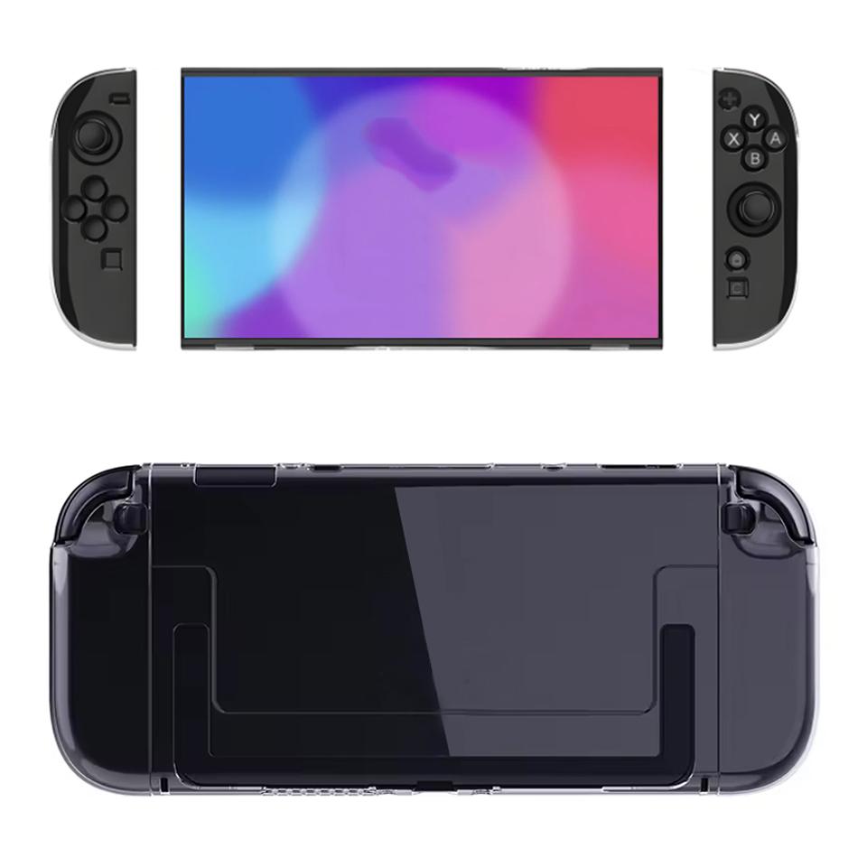 TPU+PC Transparent Protective Case for Nintendo Switch 2 Console Shockproof Protector Cover Shell for NS Switch 2 Accessories