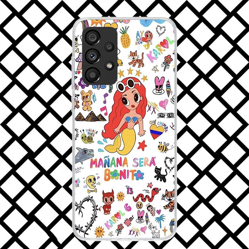 Karolg M-Manana Sera B-Bonito Phone Case for Samsung Galaxy A52 A42 A32 A22 A12 A51 A50S A41 A31 A21S A10S A71 A70 A40 A30S A20E
