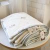 Lightweight Knitted Comforter Cute Cartoon Pattern Skin Friendly Thin Summer Quilt Air Conditioner Duvet for Home