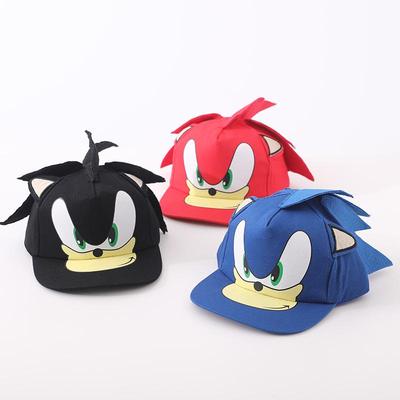 Sonic the Hedgehog Kinder Basecap - Cartoon-Design für Frühling & Herbst, Sonnenschutz