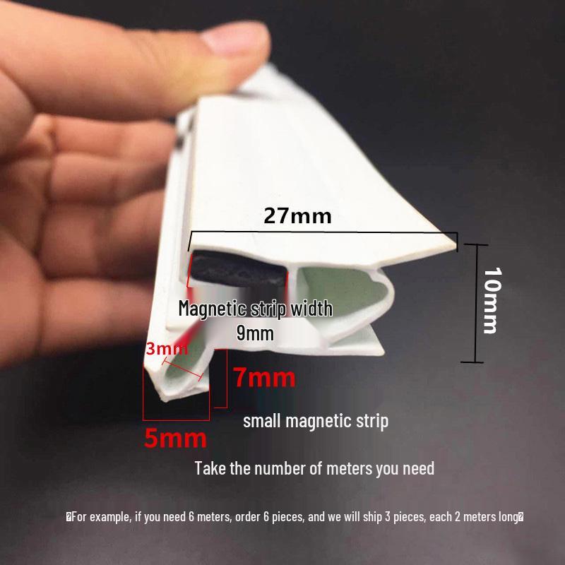 Guarnizione in Gomma Magnetica a Bassa Temperatura per Porte di Congelatori