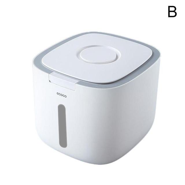 

5 кг кухонная коллекция нано ведро с защитой от насекомых влагостойкий рисовый цилиндр для хранения продуктов герметичный зерновой ящик для дома