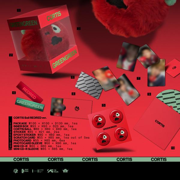 CORTIS Die 2. EP [GREENGREEN] (CORTIS Ball ver.)