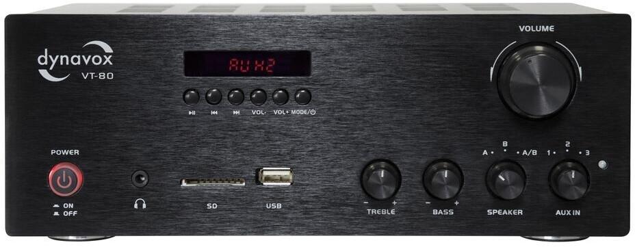 Integrated Amplifier Dynavox VT-80 Black