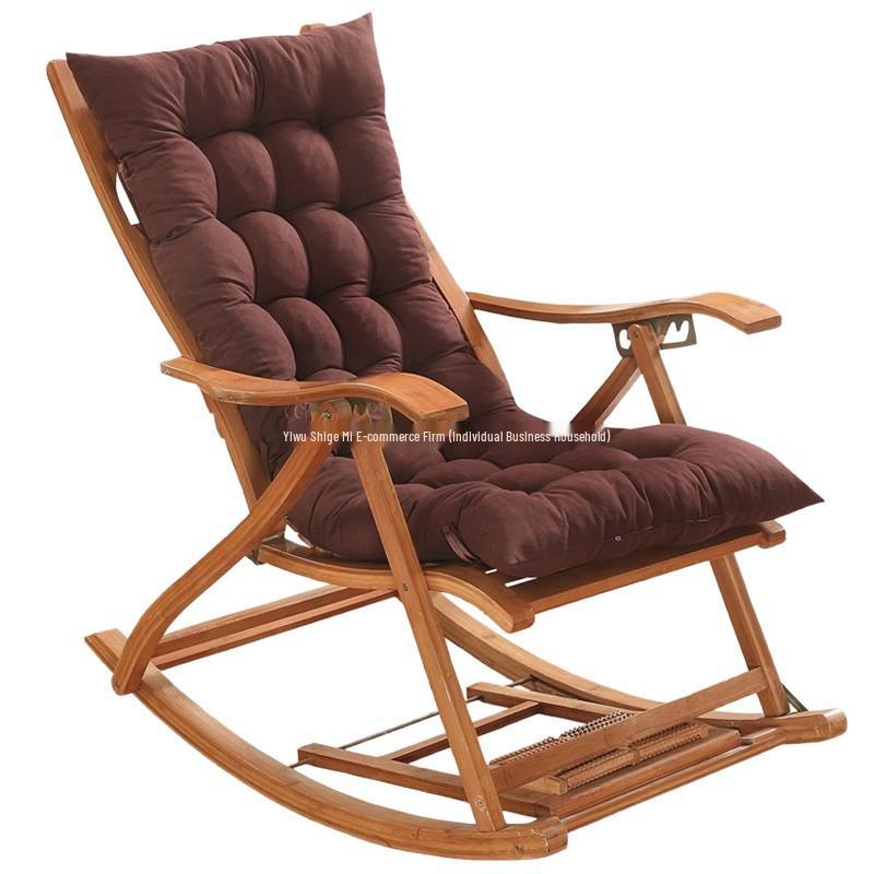 Thickened Winter Rocking Chair Cushion for Recliners and Folding Chairs