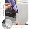 Creative  Monitor Message Memo Board for Sticky Note Transparent Name Card Phone Holder Desktop Plastic Holder Stationery