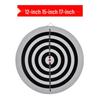 Double-Sided Flocked Dartboard Set
