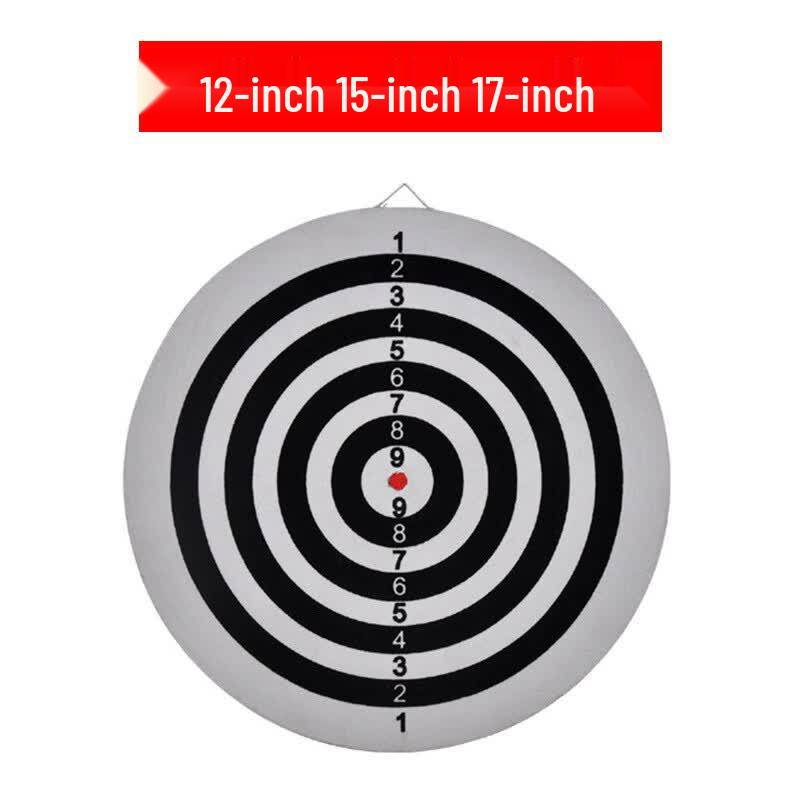 Double-Sided Flocked Dartboard Set
