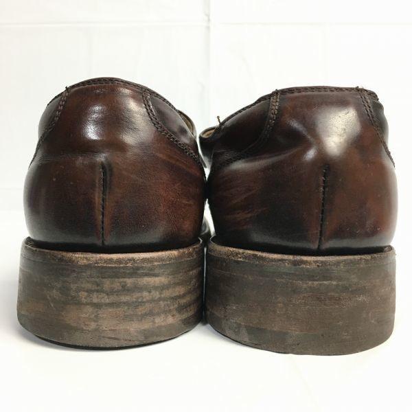 Vintage DAKS Wingtip Business Shoes Brown size 40.5 25.0-25.5 Men's(USED)