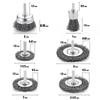 Brush 6pcs Wire Set For Cleaning Rust Removal Copper Stainless Bristles Steel