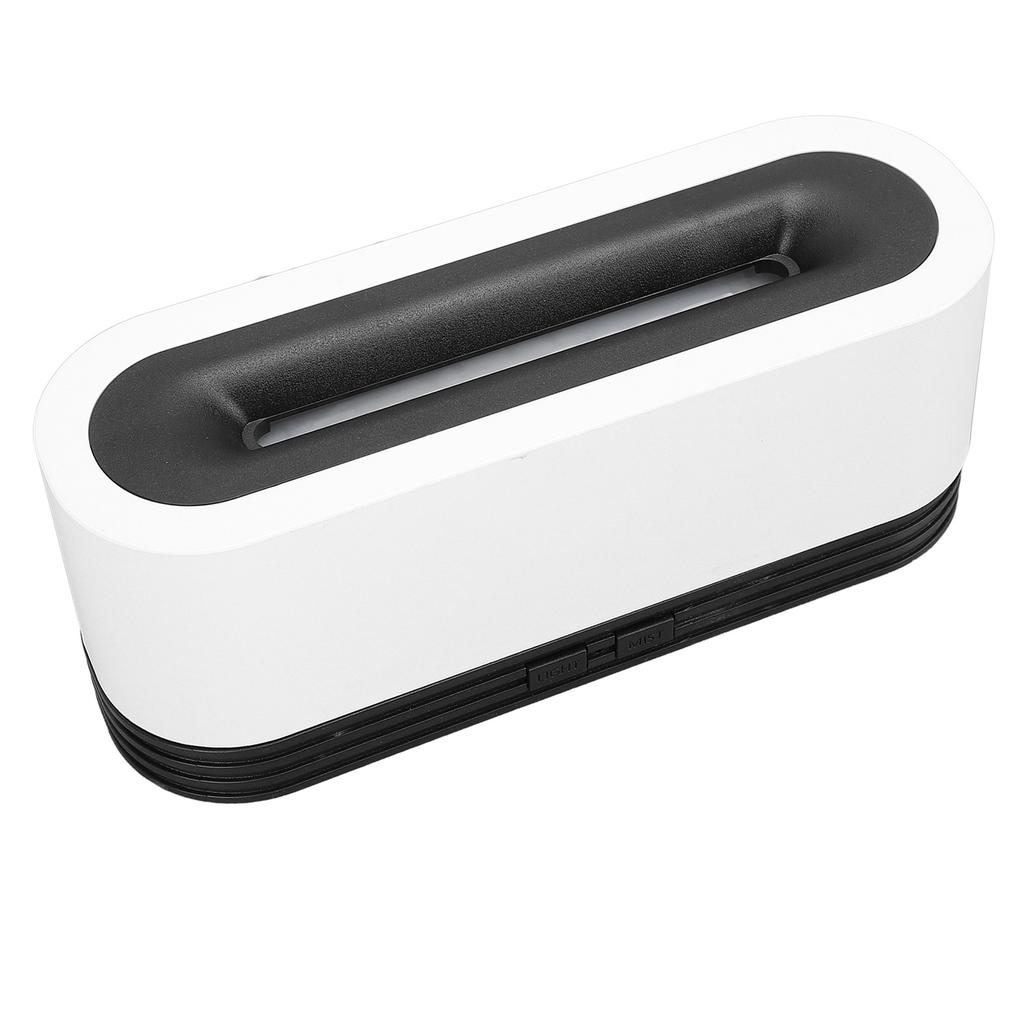 Flame Aromatherapy Diffuser 5V USB Powered Colorful Lights Flame Humidifier for Bedroom Living Room Office