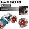 1.57 inch Diamond Cutting Disc Shank Circular Saw Blade Sanding Disc Grinding Wheel Tool For For Wood Metal Stone Granite Marble