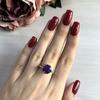 Silver Ring with Alexandrite 4.87ct (2002338)