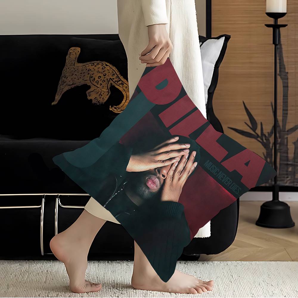 J-J D-Dilla Кленовый Дизайн Наволочка Счастливый Осенний Урожай Декор Праздничный Декор Наволочка 12x12Inch